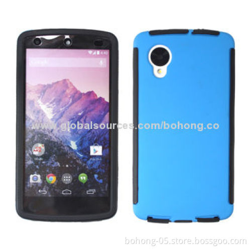 3-in-1 Cases with Screen Protector, PC + TPU + PET, Various Colors Available